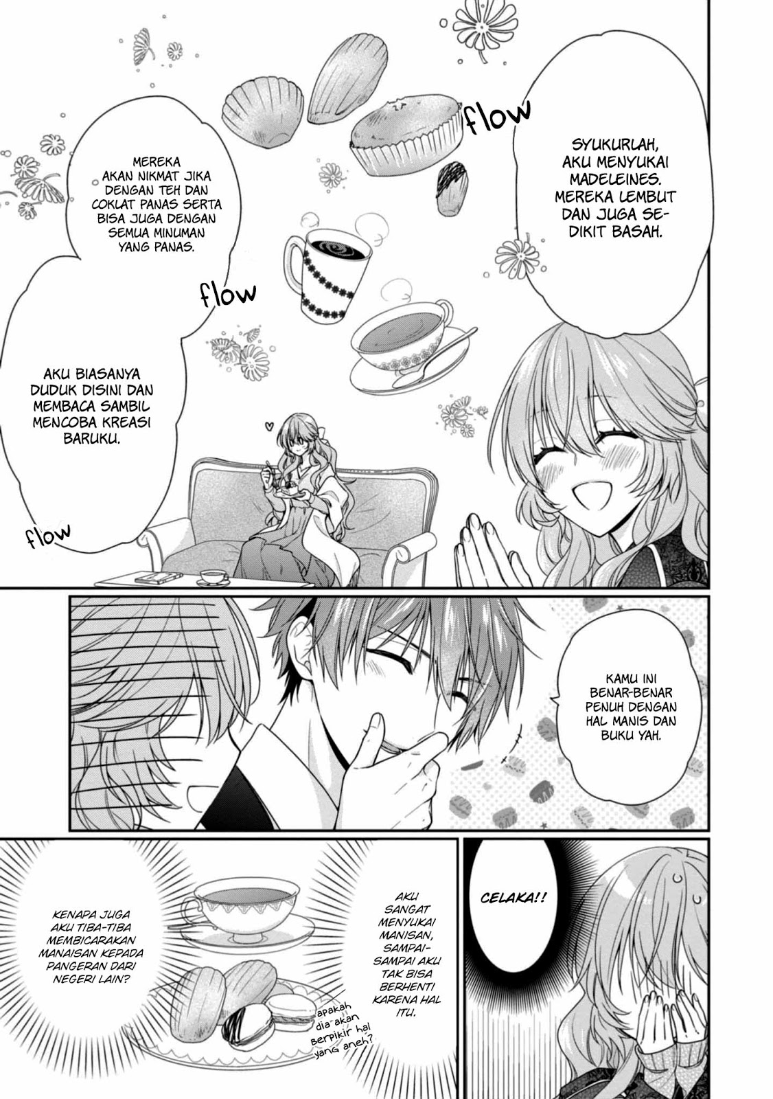 Akuyaku Reijou wa Ringoku no Outaishi ni Dekiai Sareru Chapter 05 Gambar 19