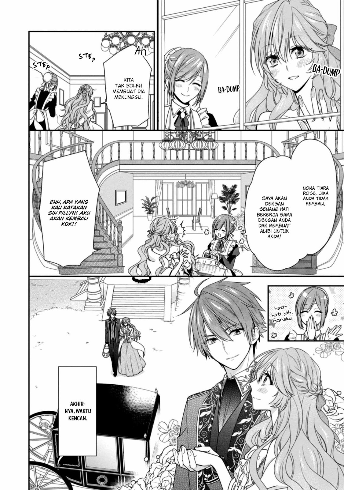 Akuyaku Reijou wa Ringoku no Outaishi ni Dekiai Sareru Chapter 05 Gambar 24