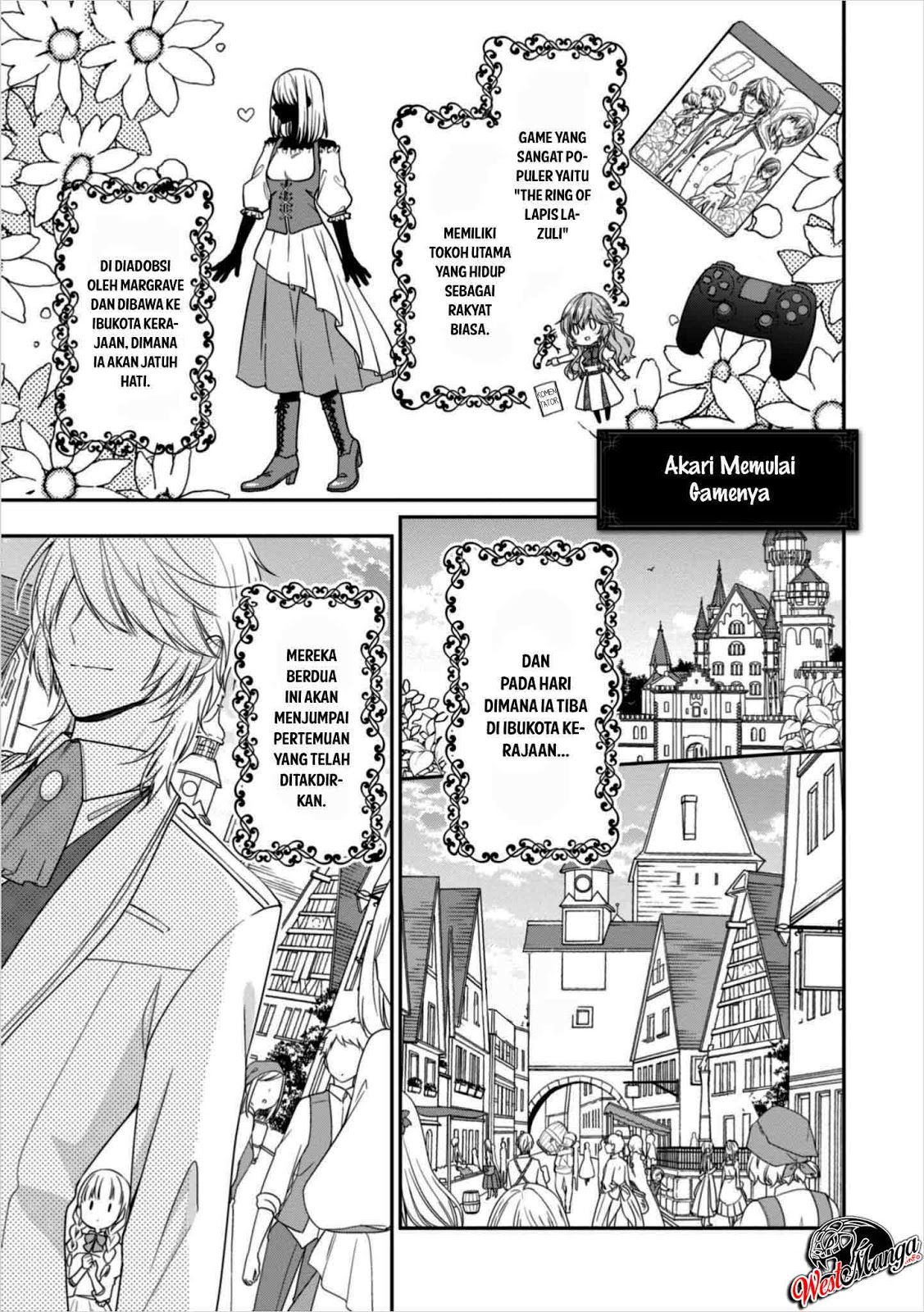 Akuyaku Reijou wa Ringoku no Outaishi ni Dekiai Sareru Chapter 08.5 Gambar 4