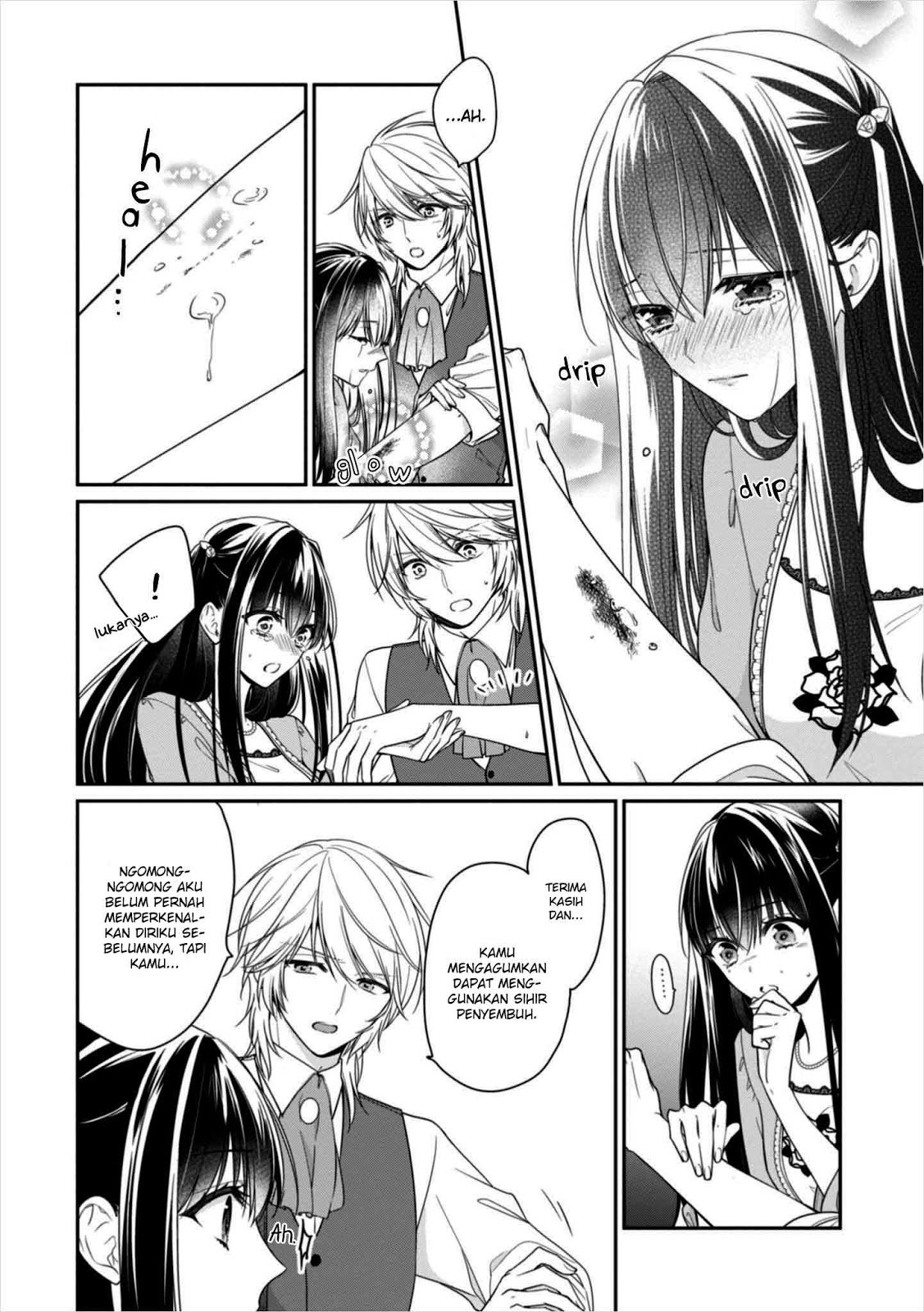 Akuyaku Reijou wa Ringoku no Outaishi ni Dekiai Sareru Chapter 08.5 Gambar 9