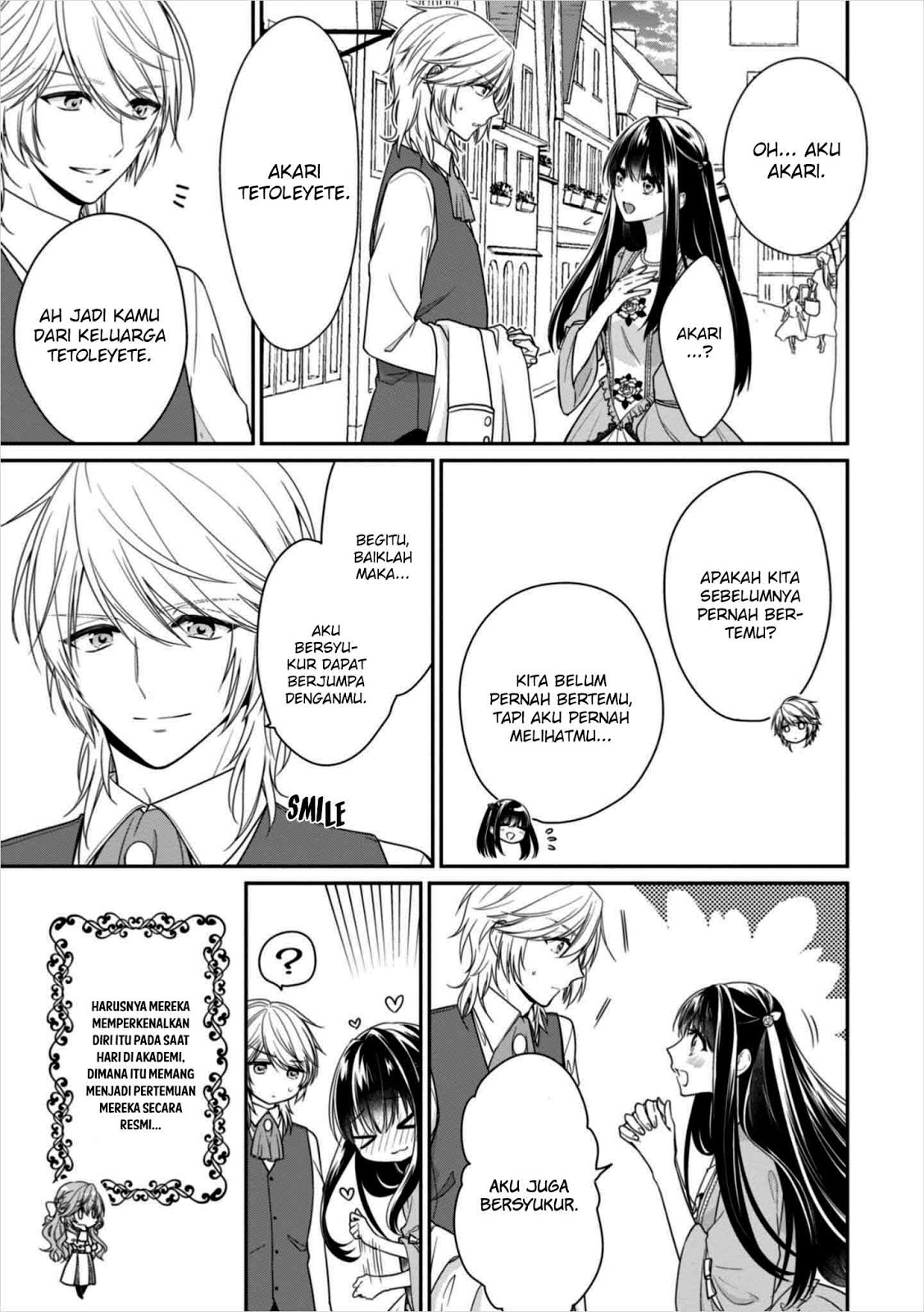 Akuyaku Reijou wa Ringoku no Outaishi ni Dekiai Sareru Chapter 08.5 Gambar 10