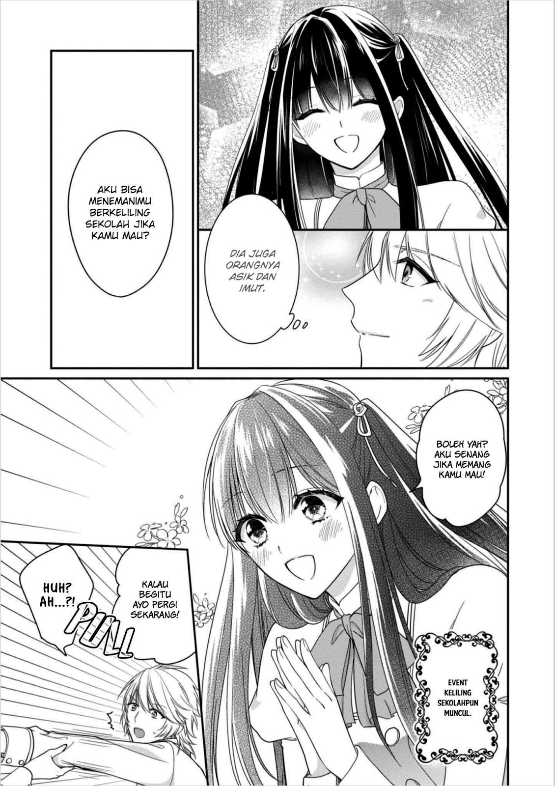 Akuyaku Reijou wa Ringoku no Outaishi ni Dekiai Sareru Chapter 08.5 Gambar 14