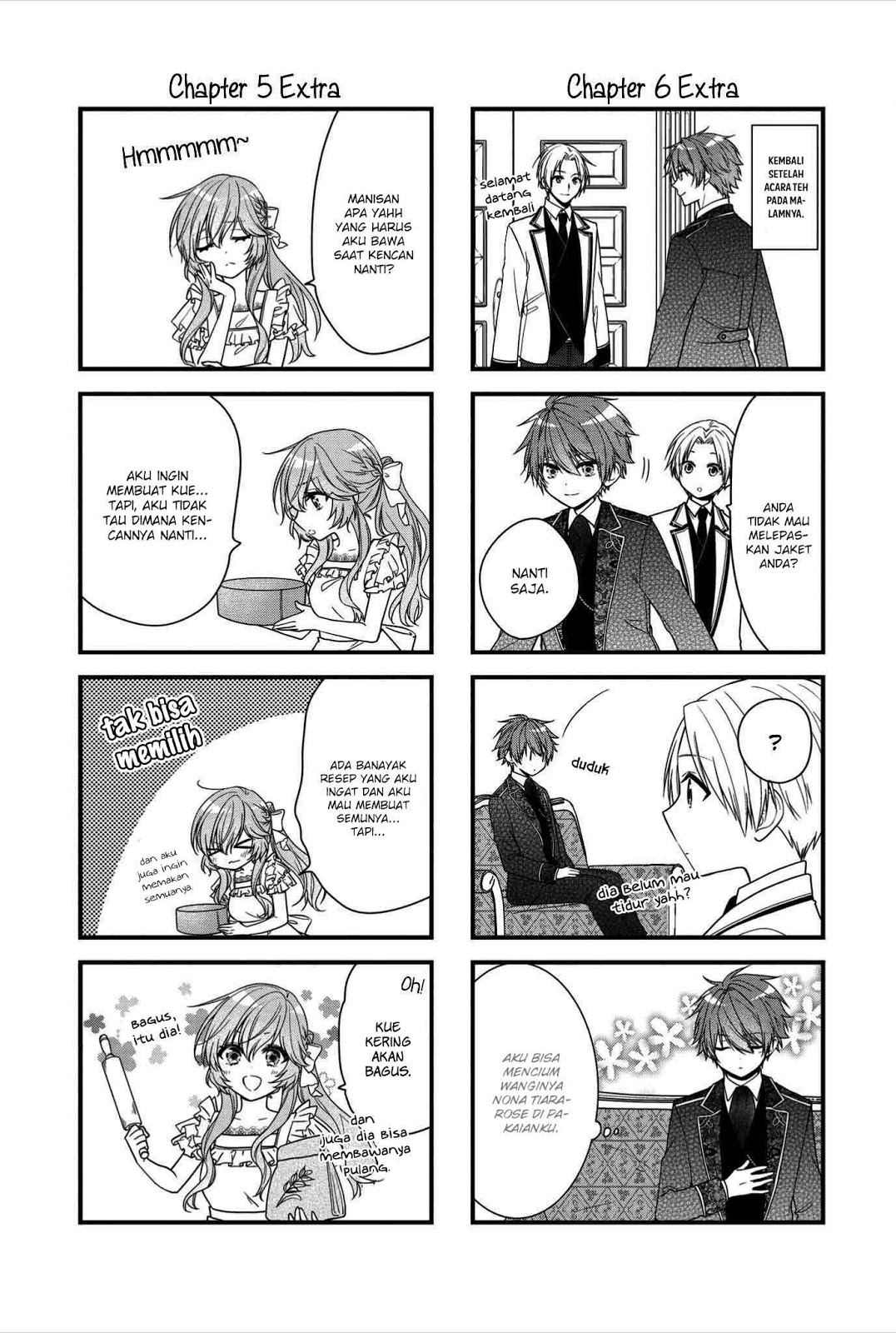 Akuyaku Reijou wa Ringoku no Outaishi ni Dekiai Sareru Chapter 08.5 Gambar 21