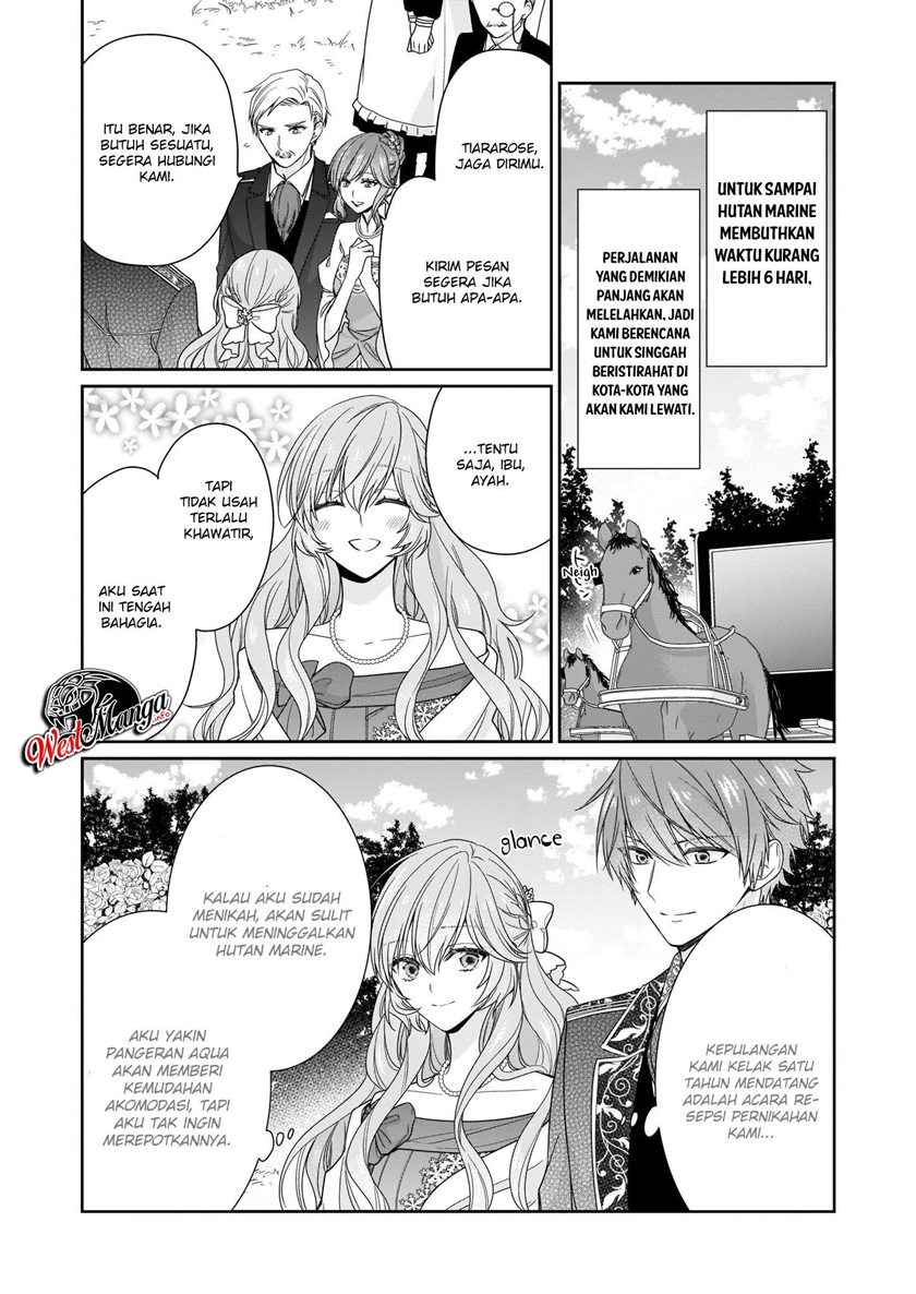Akuyaku Reijou wa Ringoku no Outaishi ni Dekiai Sareru Chapter 12 Gambar 14