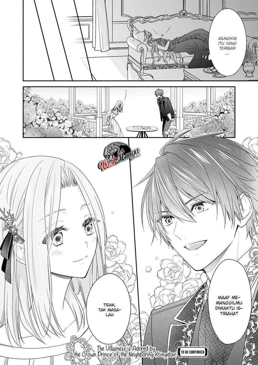 Akuyaku Reijou wa Ringoku no Outaishi ni Dekiai Sareru Chapter 15 Gambar 30