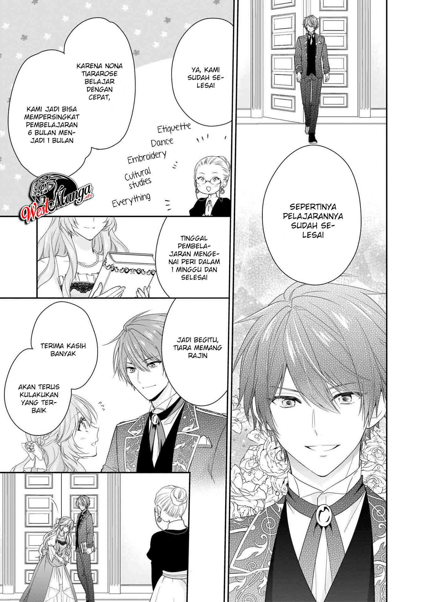 Akuyaku Reijou wa Ringoku no Outaishi ni Dekiai Sareru Chapter 17 Gambar 8