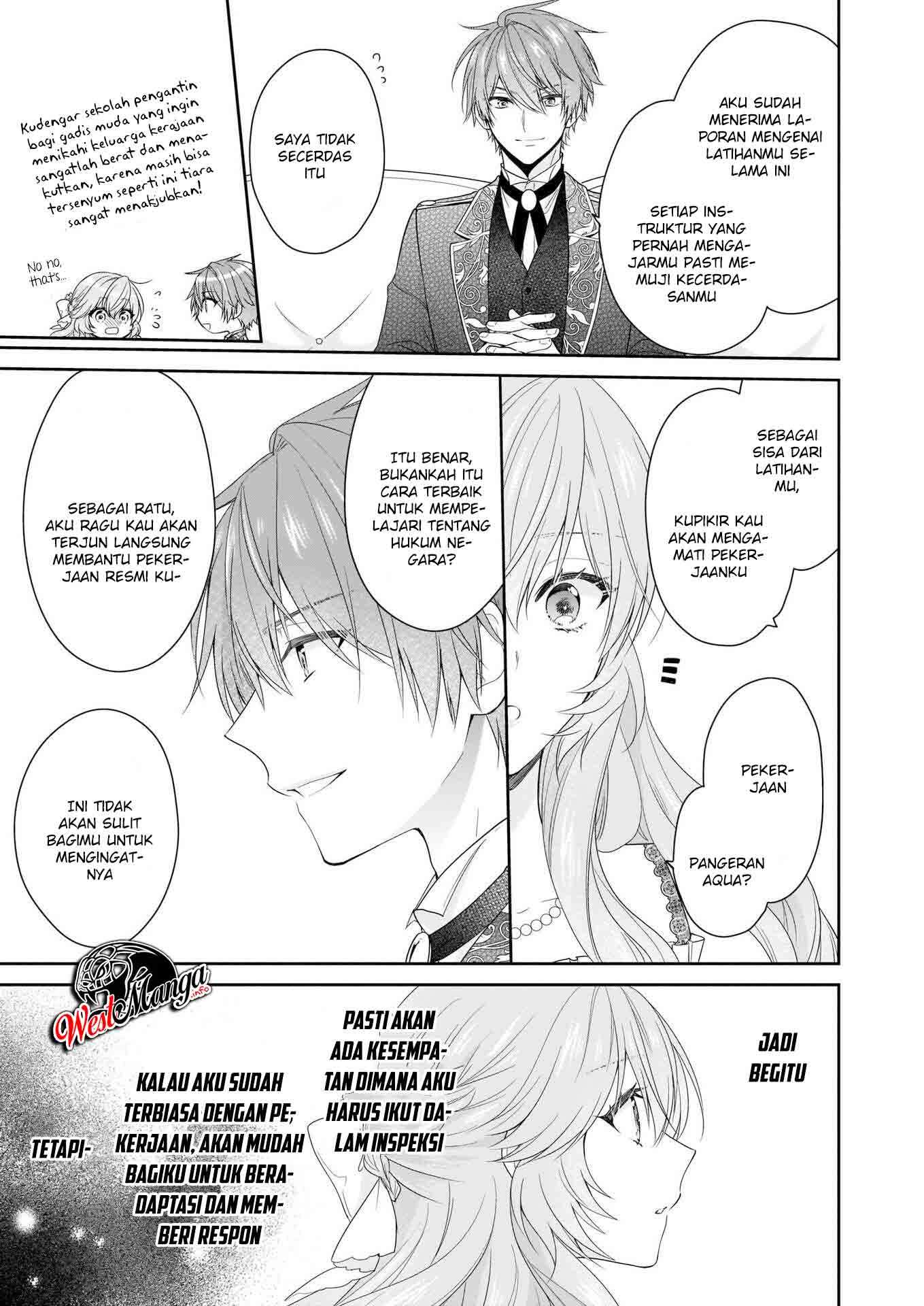 Akuyaku Reijou wa Ringoku no Outaishi ni Dekiai Sareru Chapter 17 Gambar 10