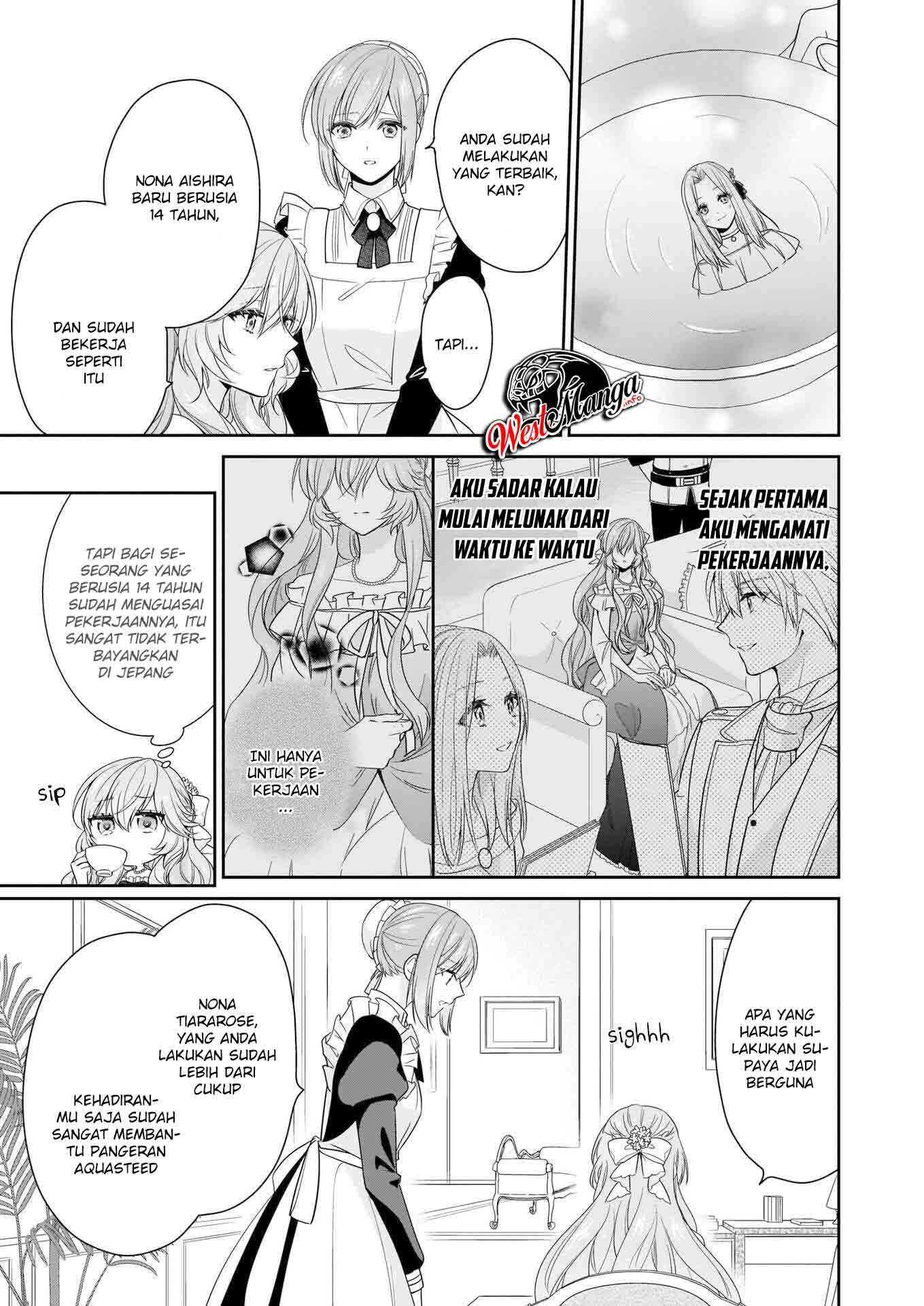 Akuyaku Reijou wa Ringoku no Outaishi ni Dekiai Sareru Chapter 17 Gambar 14