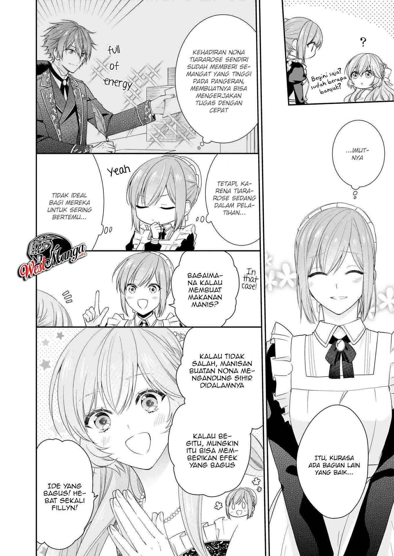 Akuyaku Reijou wa Ringoku no Outaishi ni Dekiai Sareru Chapter 17 Gambar 15