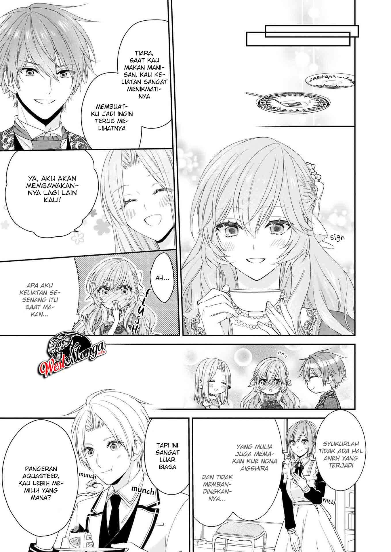 Akuyaku Reijou wa Ringoku no Outaishi ni Dekiai Sareru Chapter 17 Gambar 31