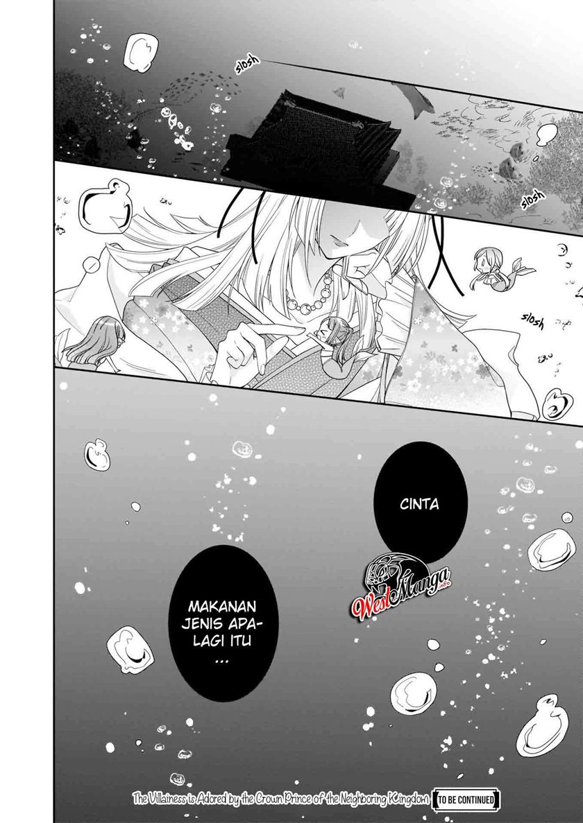 Akuyaku Reijou wa Ringoku no Outaishi ni Dekiai Sareru Chapter 24 Gambar 41