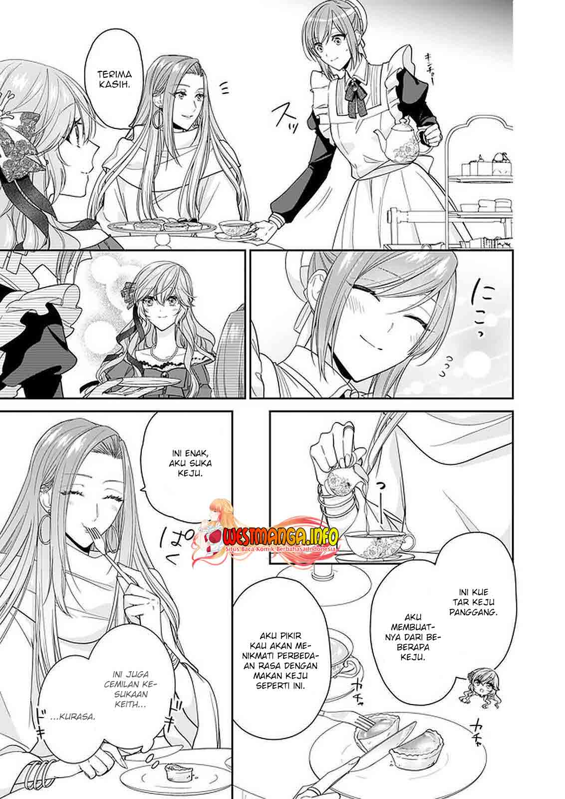 Akuyaku Reijou wa Ringoku no Outaishi ni Dekiai Sareru Chapter 28 Gambar 8