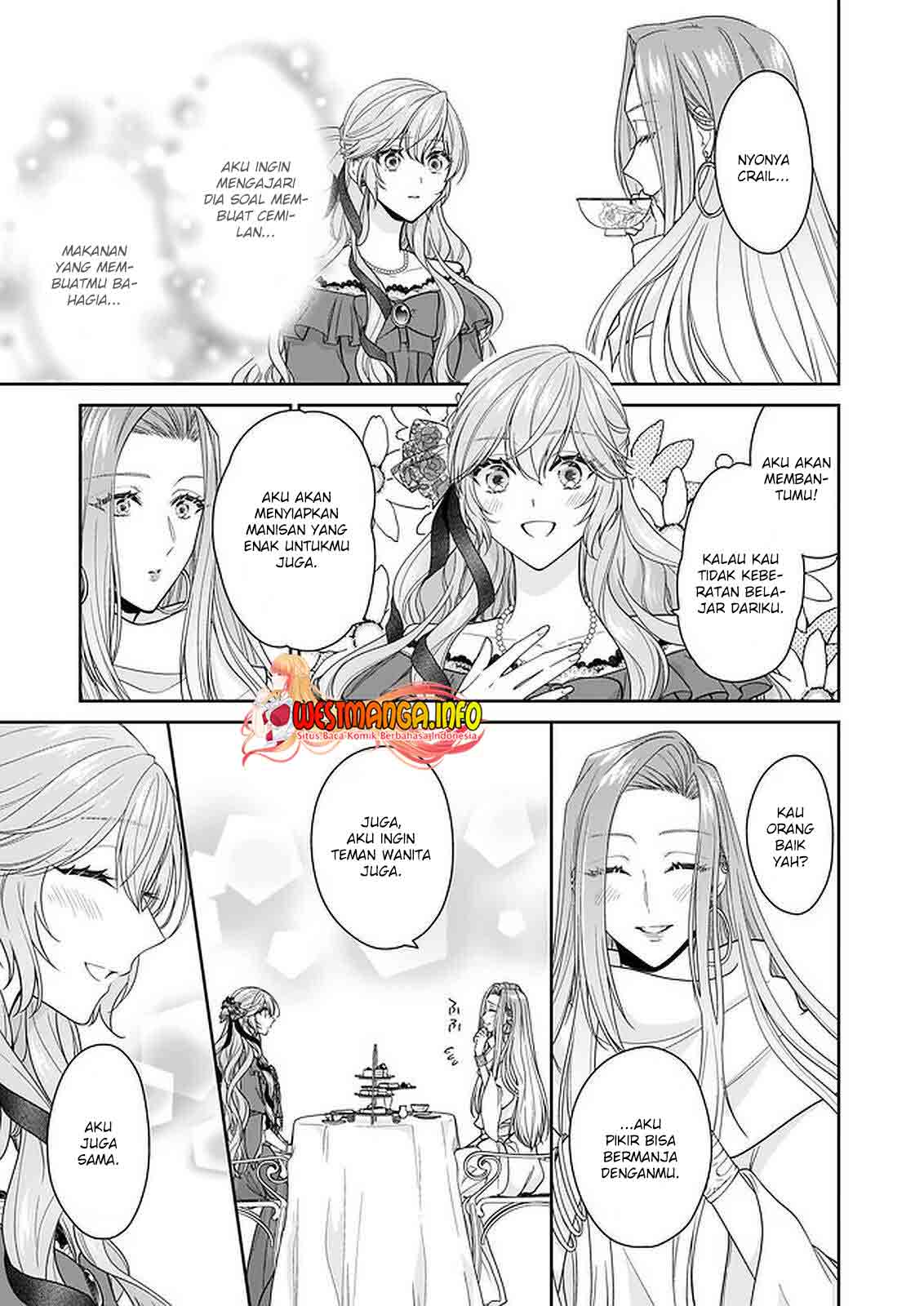 Akuyaku Reijou wa Ringoku no Outaishi ni Dekiai Sareru Chapter 28 Gambar 12
