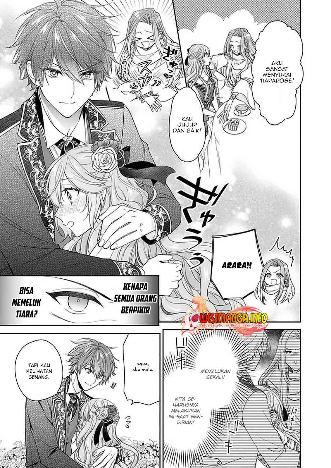 Akuyaku Reijou wa Ringoku no Outaishi ni Dekiai Sareru Chapter 28 Gambar 14