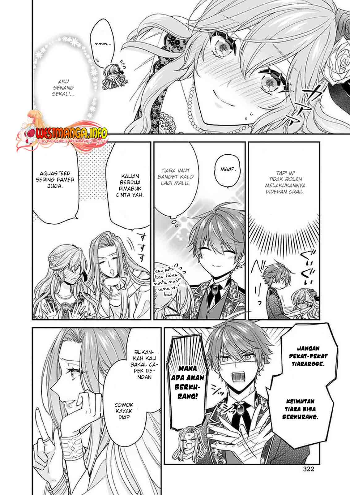 Akuyaku Reijou wa Ringoku no Outaishi ni Dekiai Sareru Chapter 28 Gambar 15