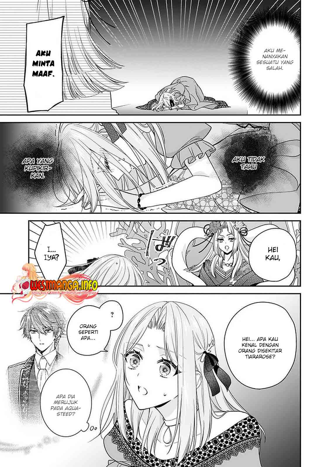 Akuyaku Reijou wa Ringoku no Outaishi ni Dekiai Sareru Chapter 28 Gambar 30
