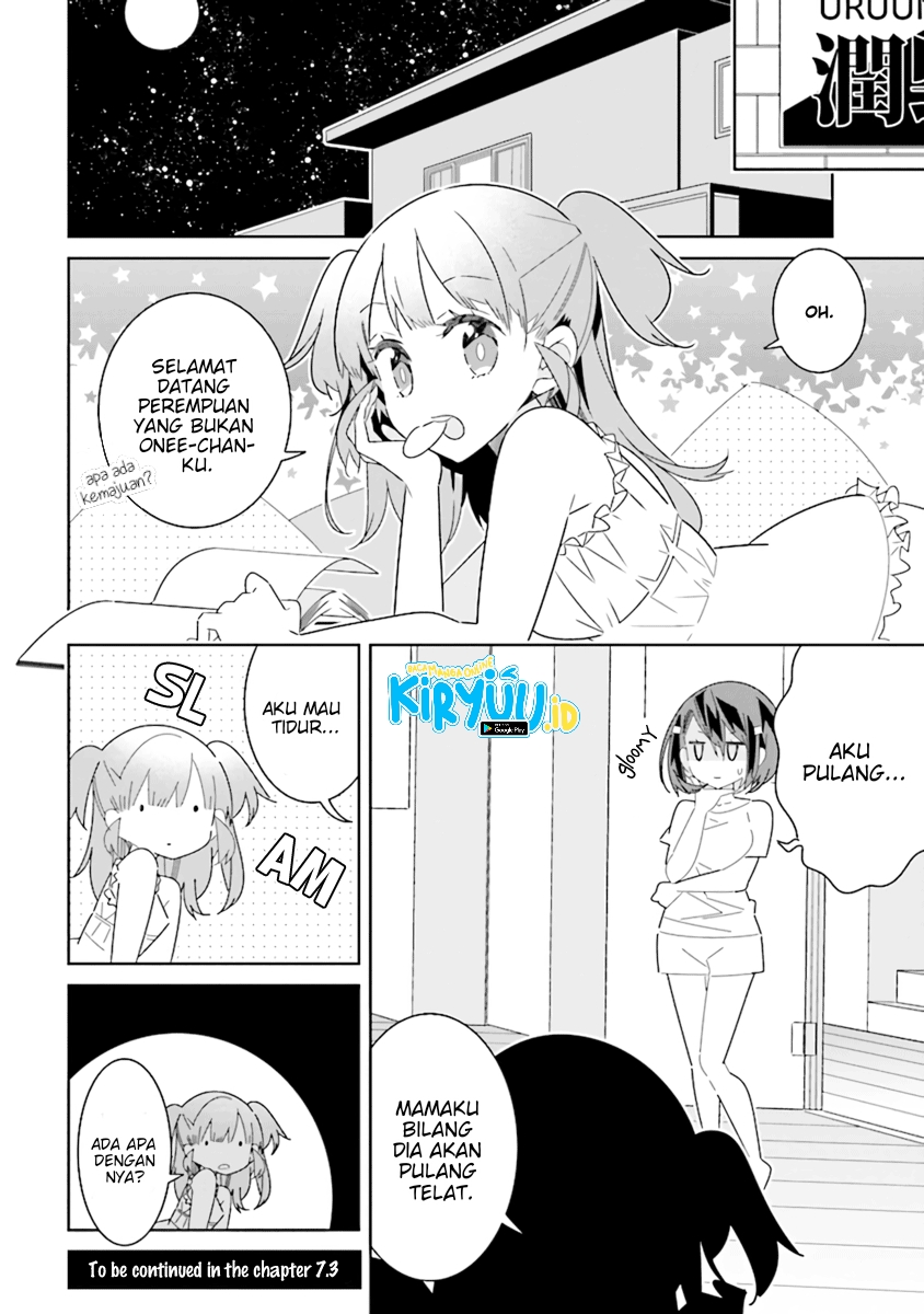 All of Humanity is Yuri Except For Me Chapter 07.2 Gambar 12