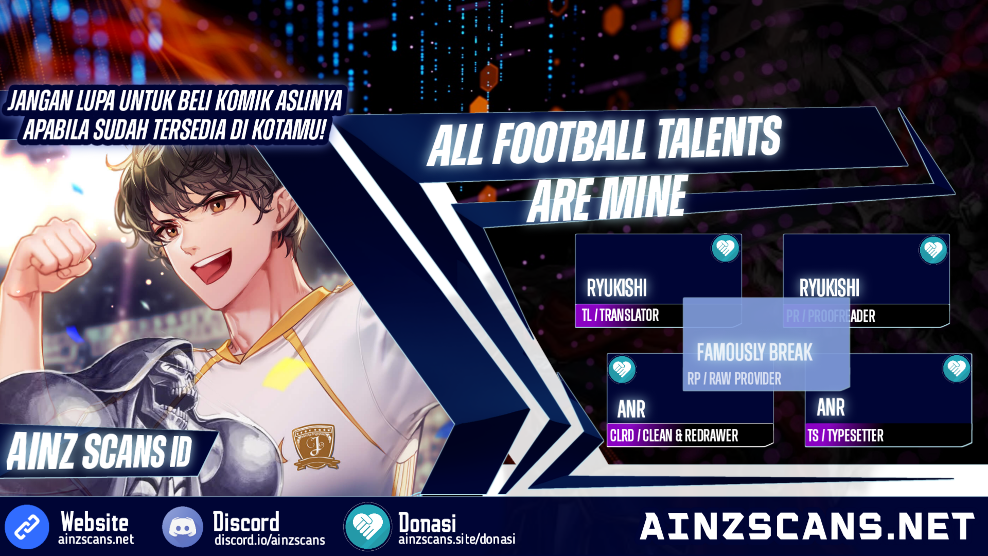All Football Talents Are Mine (All Soccer) Chapter 22 Gambar 1