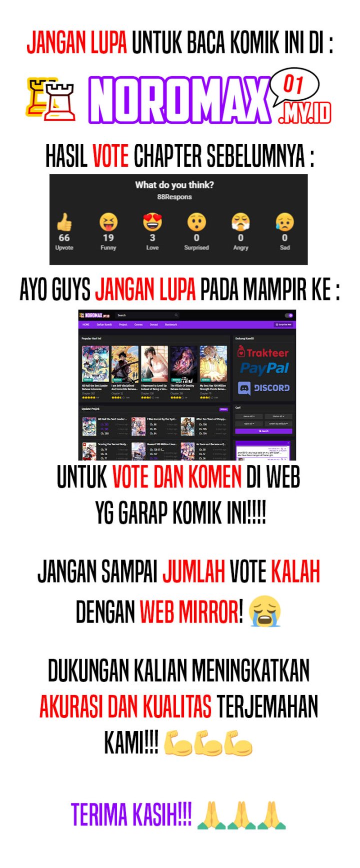 All Hail the Sect Leaders Chapter 477 Gambar 3