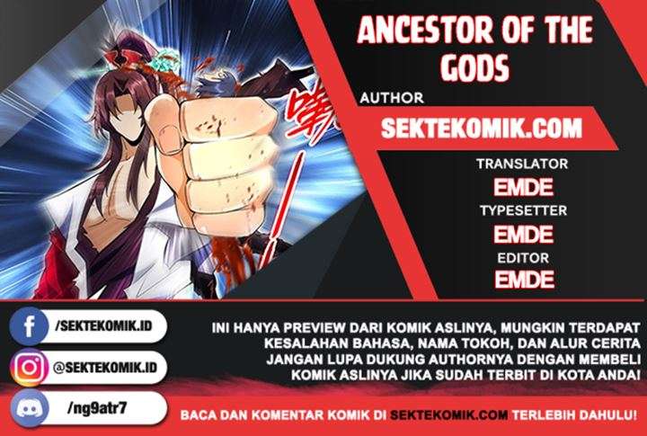 Ancestor of The Gods (Pantheon of Gods) Chapter 23 Gambar 1