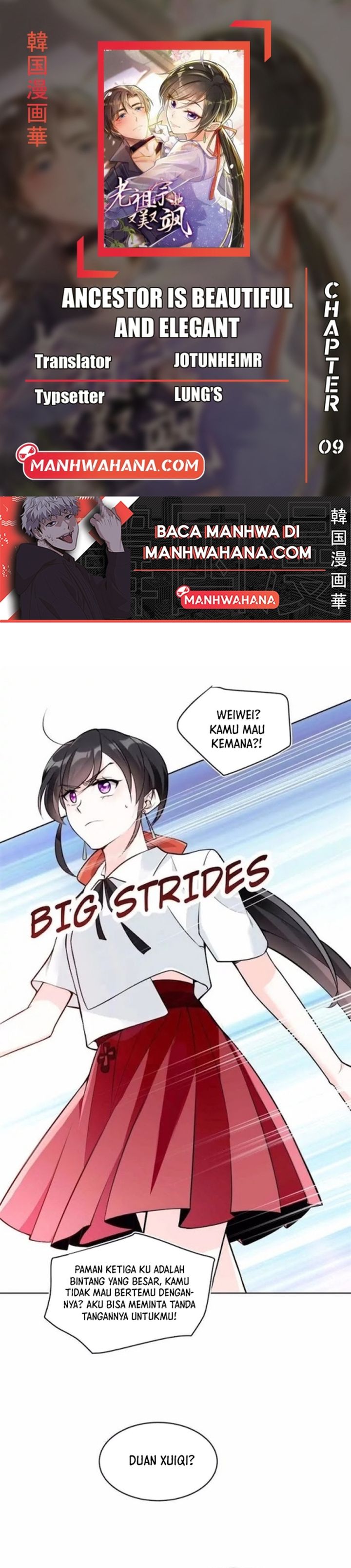 Ancestor is Beautiful and Elegant Chapter 09 Gambar 1