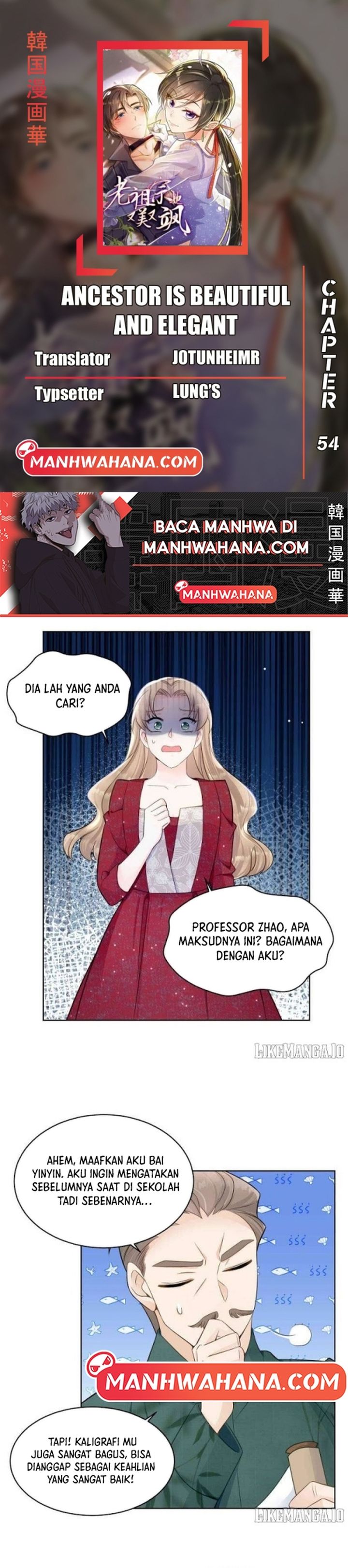 Ancestor is Beautiful and Elegant Chapter 54 Gambar 1