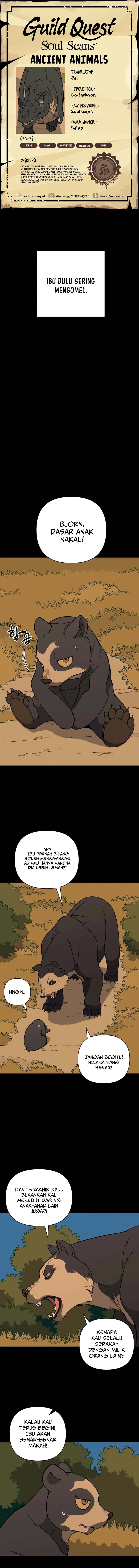 Ancient Animals Chapter 21 Gambar 1