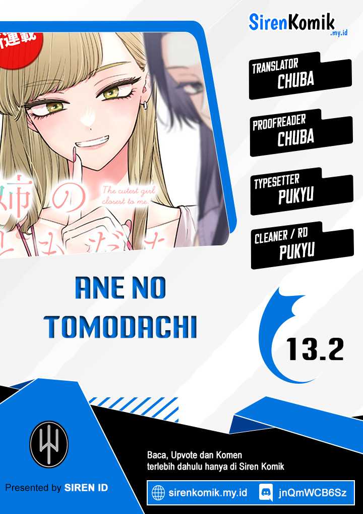 Ane no Tomodachi Chapter 13.2 Gambar 1