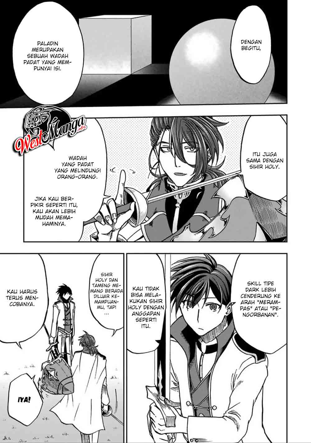 Ankoku Kishi no Ore desu Ga Saikyou no Seikishi wo Mezashimasu Chapter 05 Gambar 24