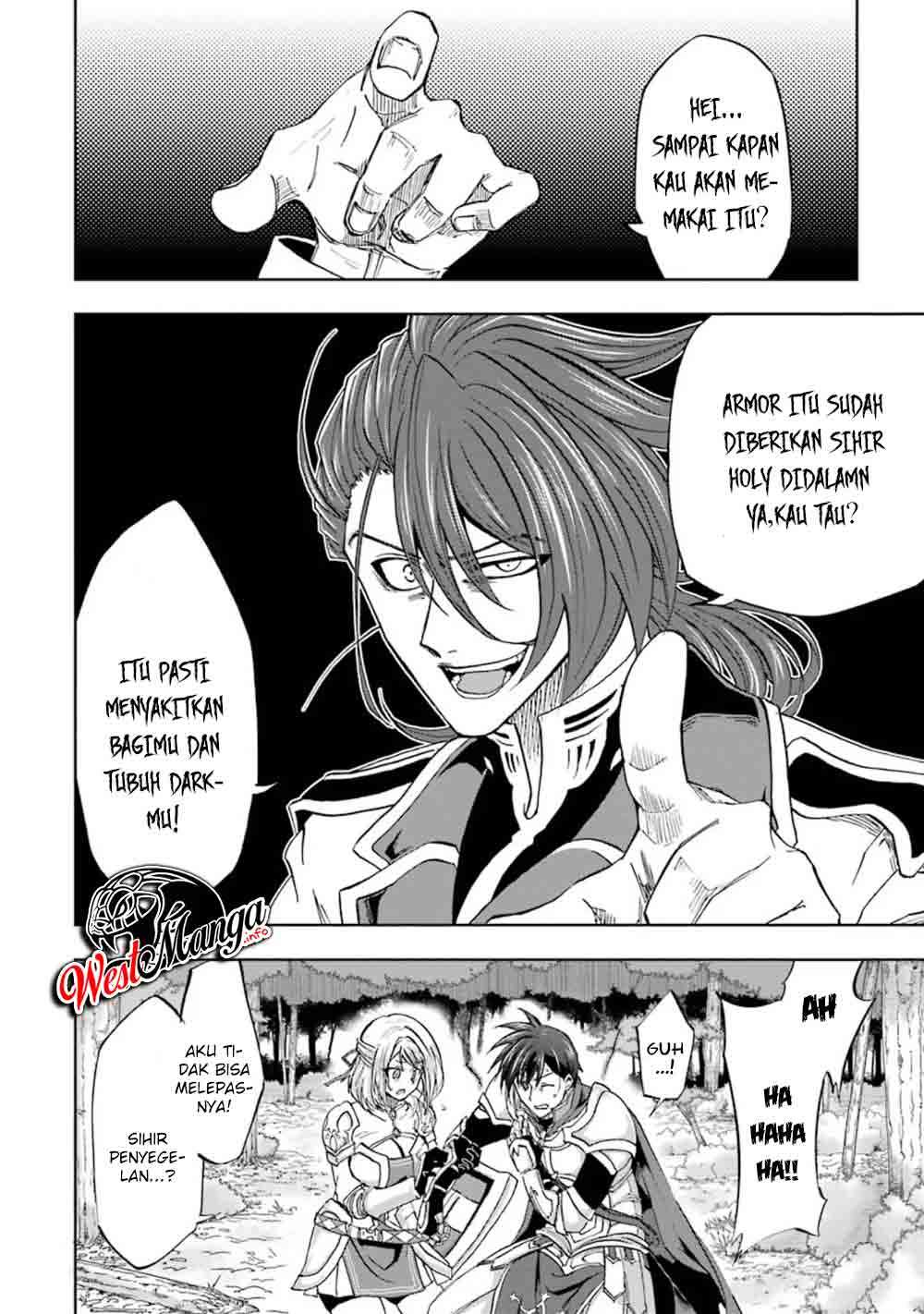 Ankoku Kishi no Ore desu Ga Saikyou no Seikishi wo Mezashimasu Chapter 08 Gambar 11