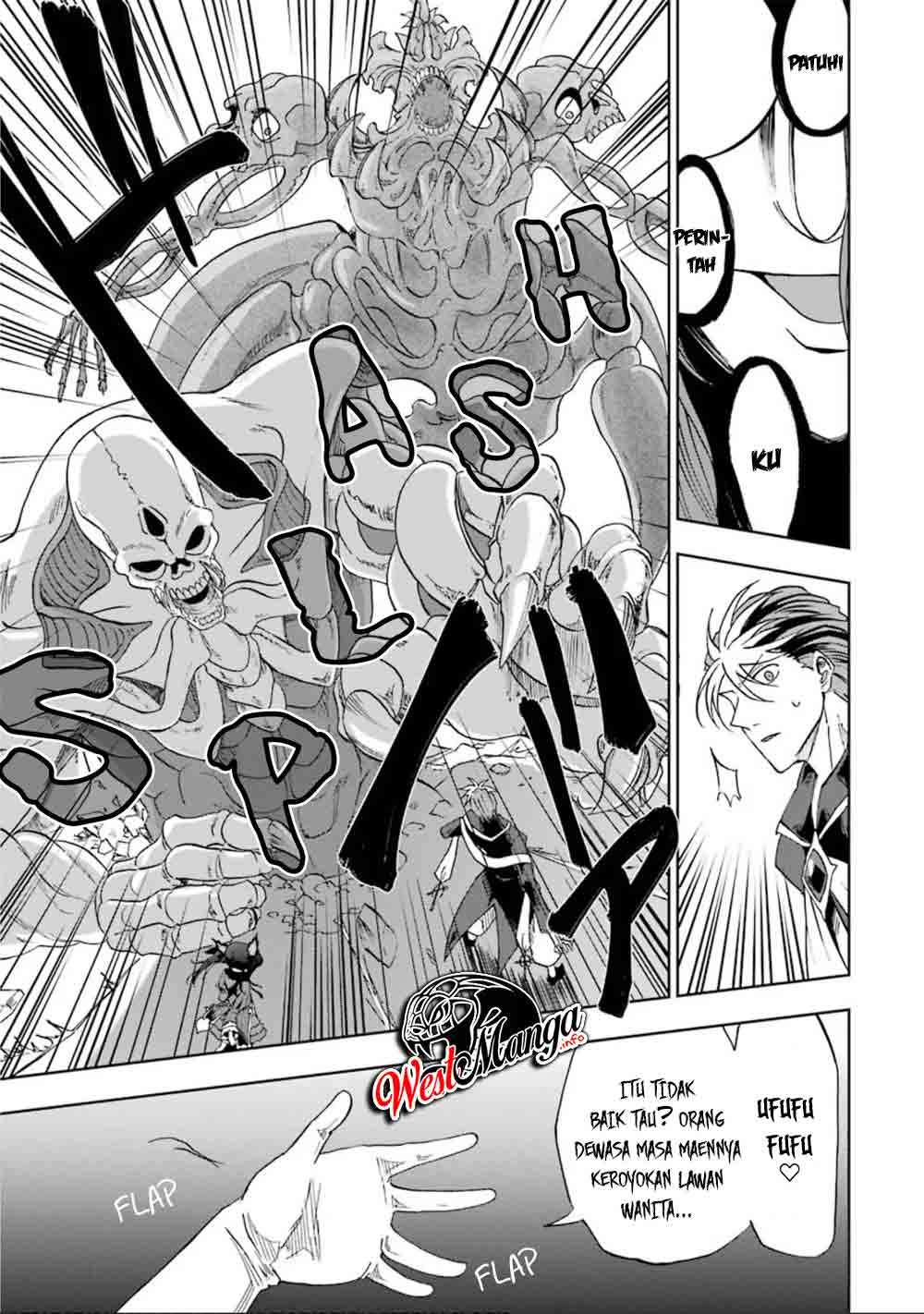 Ankoku Kishi no Ore desu Ga Saikyou no Seikishi wo Mezashimasu Chapter 08 Gambar 22