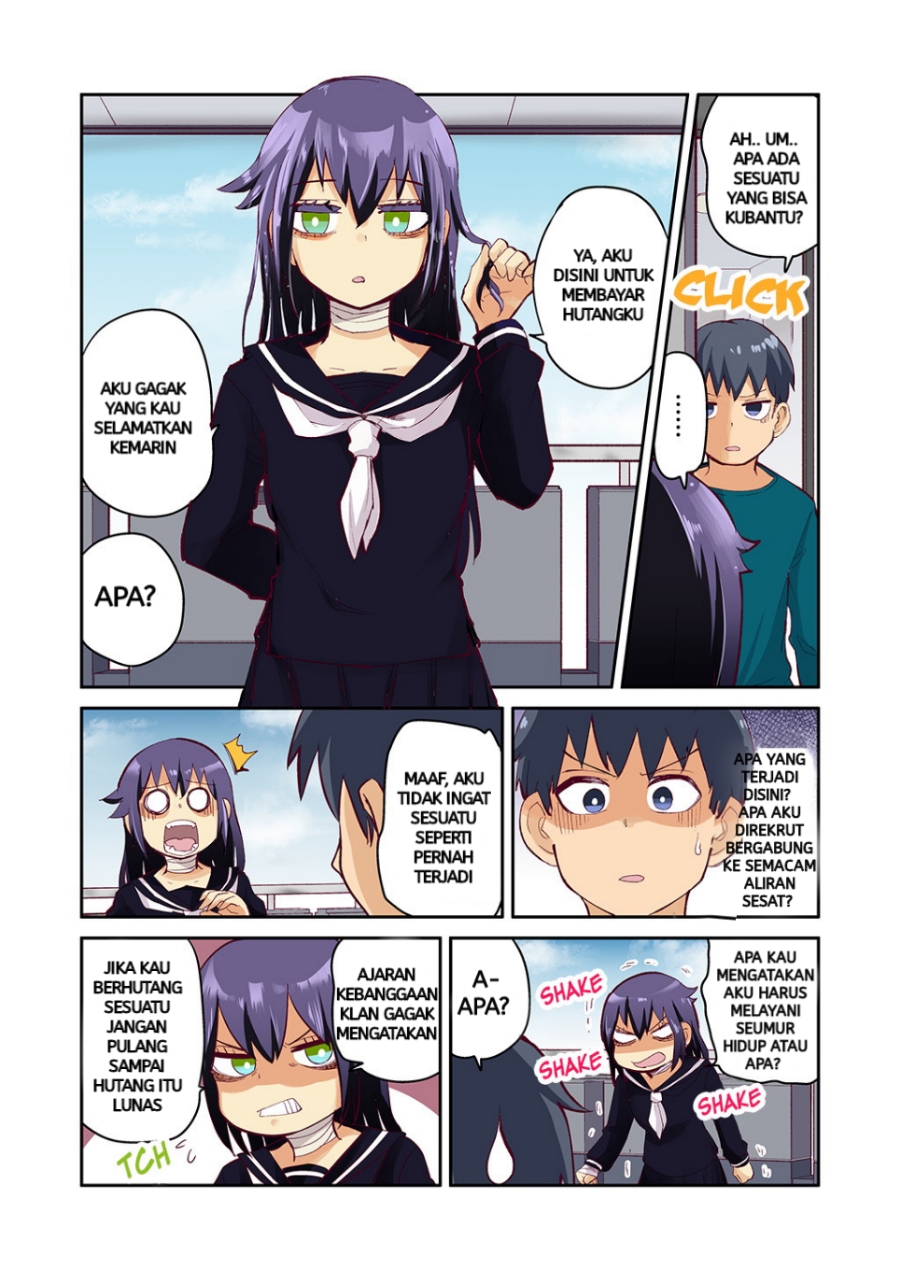 Ano Toki Tasuketa Karasu ga Doji Sugite Komaru Chapter 01 Gambar 1