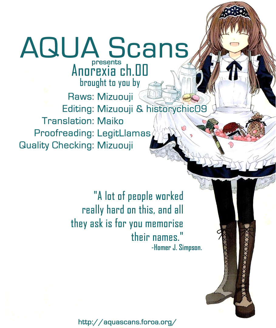 Anorexia – Shikabane Hanako wa Kyoshokushou Chapter 00 Gambar 23