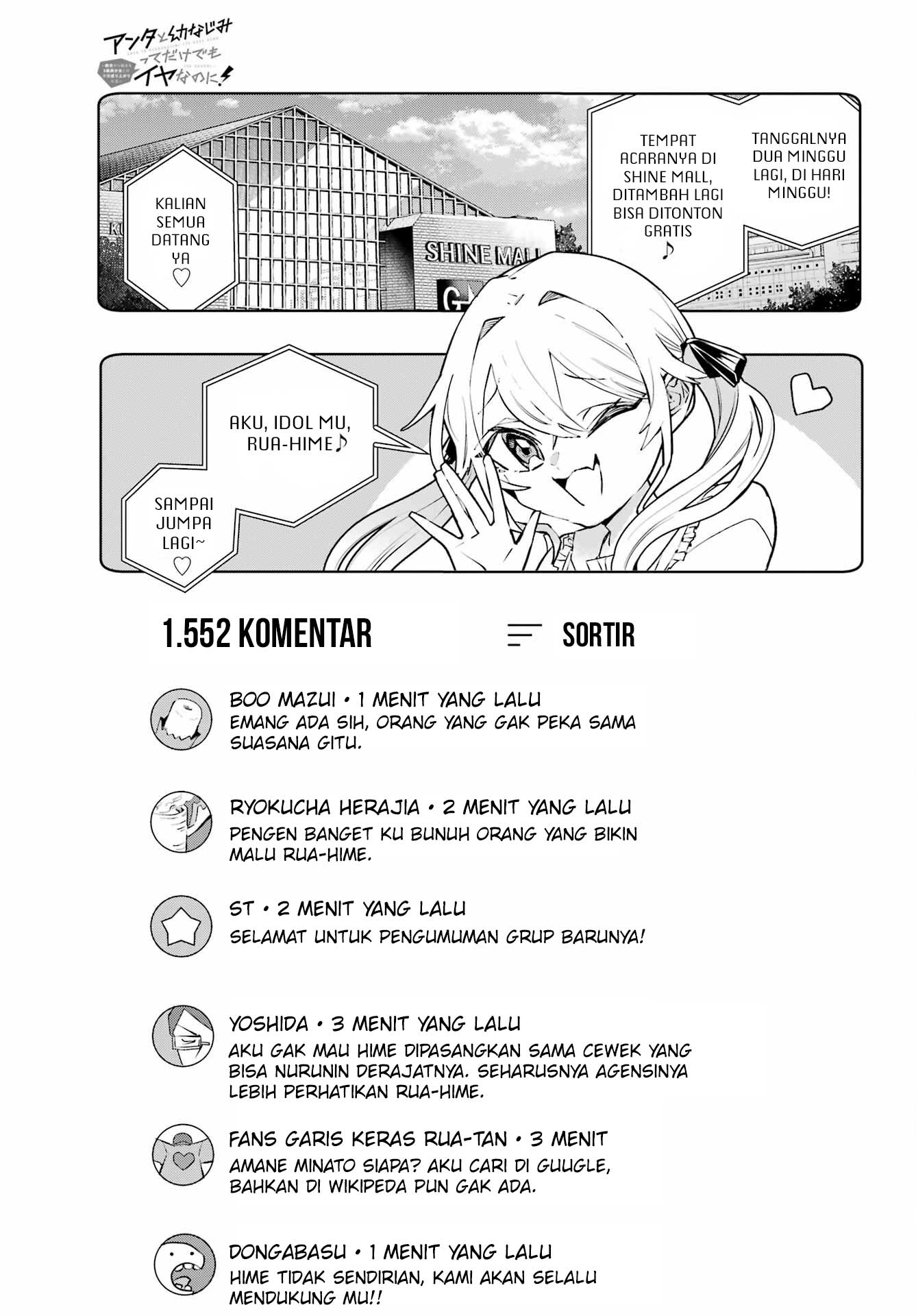 Anta to Osananajimitte dake demo Iyananoni! ~Zekkou kara Hajimaru S-kyuu Bishoujo to no Gakuen Nariagari Seikatsu~ Chapter 02 Gambar 4