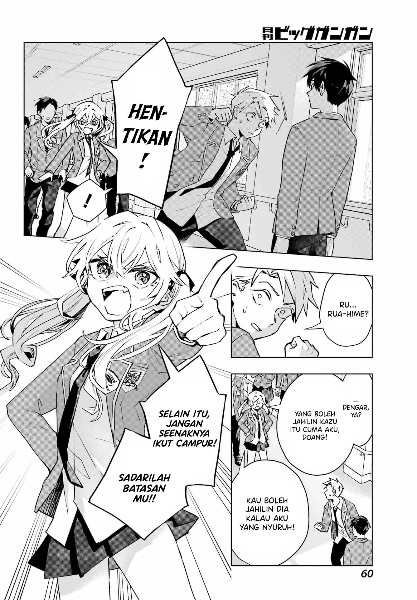Anta to Osananajimitte dake demo Iyananoni! ~Zekkou kara Hajimaru S-kyuu Bishoujo to no Gakuen Nariagari Seikatsu~ Chapter 02 Gambar 23