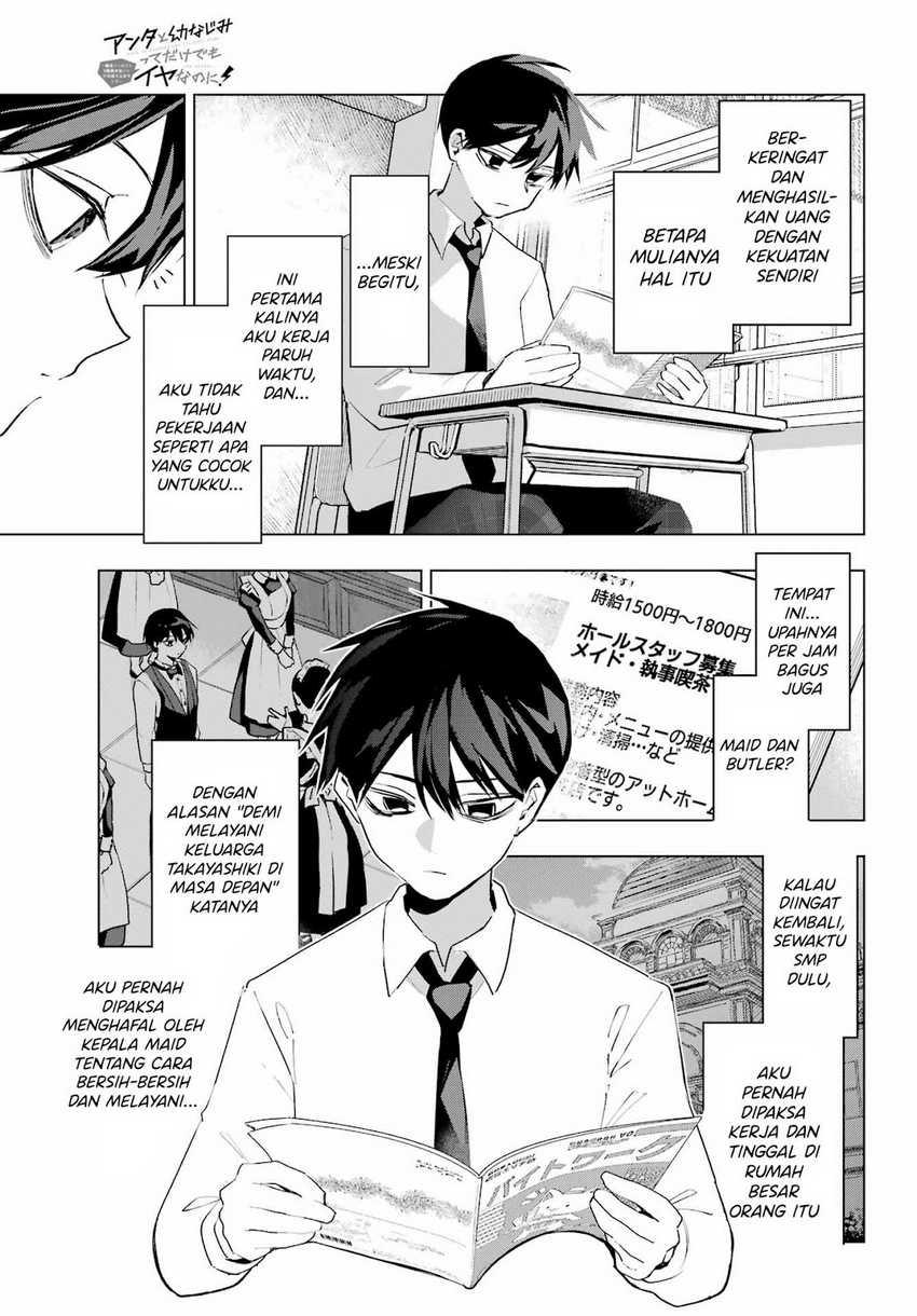 Anta to Osananajimitte dake demo Iyananoni! ~Zekkou kara Hajimaru S-kyuu Bishoujo to no Gakuen Nariagari Seikatsu~ Chapter 05 Gambar 21