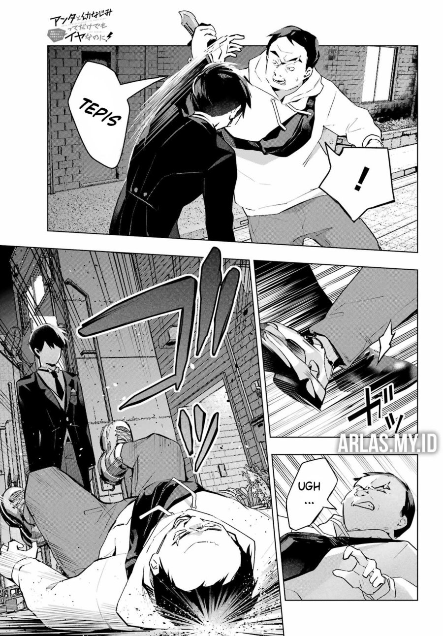 Anta to Osananajimitte dake demo Iyananoni! ~Zekkou kara Hajimaru S-kyuu Bishoujo to no Gakuen Nariagari Seikatsu~ Chapter 08 Gambar 8