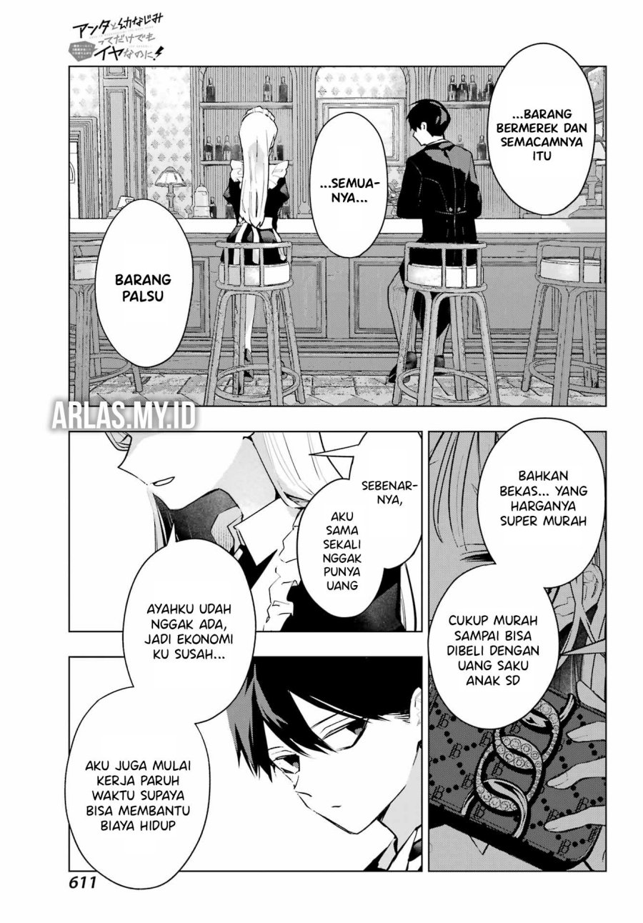 Anta to Osananajimitte dake demo Iyananoni! ~Zekkou kara Hajimaru S-kyuu Bishoujo to no Gakuen Nariagari Seikatsu~ Chapter 08 Gambar 14