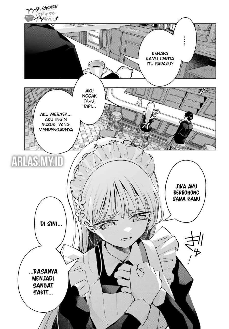 Anta to Osananajimitte dake demo Iyananoni! ~Zekkou kara Hajimaru S-kyuu Bishoujo to no Gakuen Nariagari Seikatsu~ Chapter 08 Gambar 16