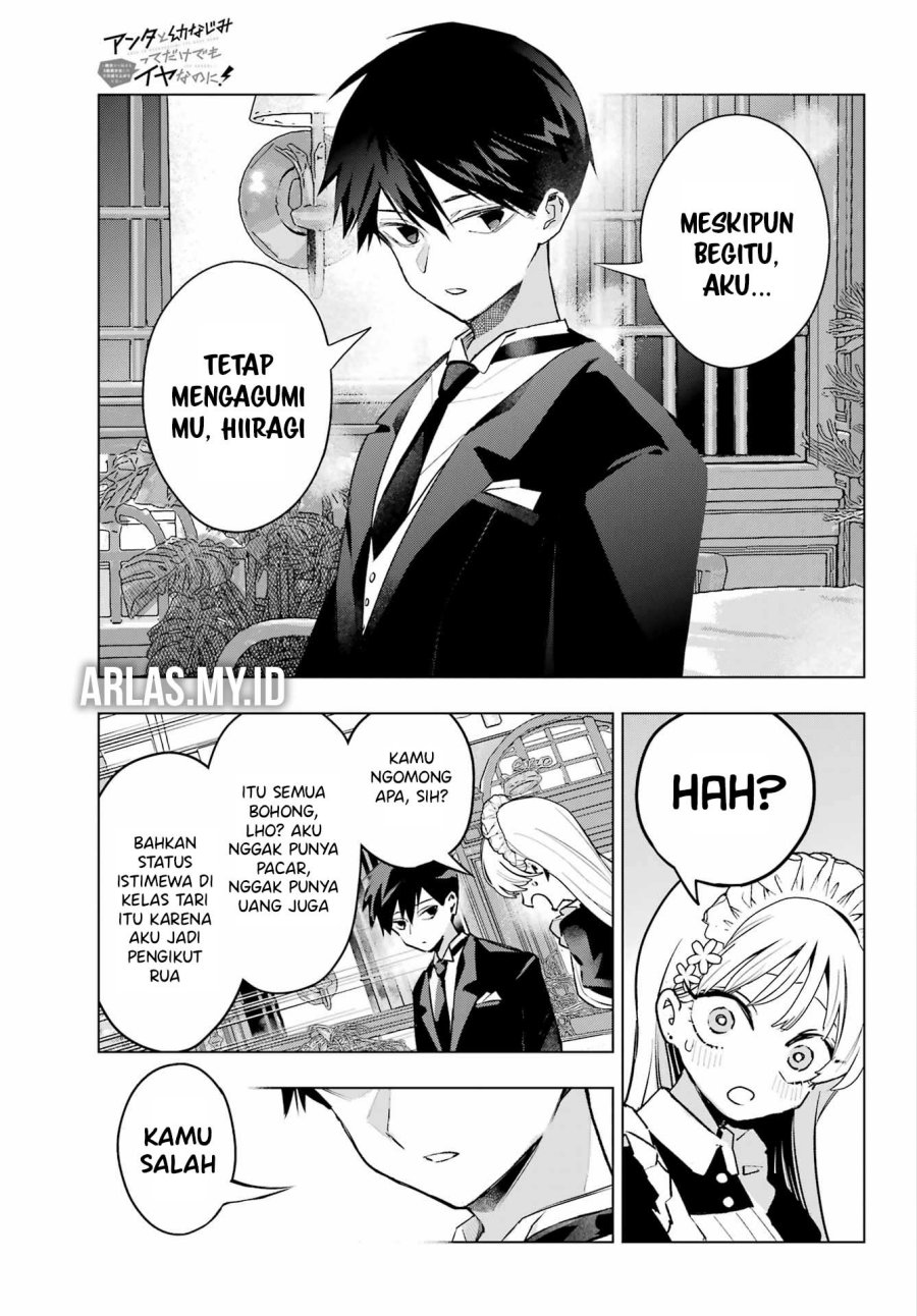 Anta to Osananajimitte dake demo Iyananoni! ~Zekkou kara Hajimaru S-kyuu Bishoujo to no Gakuen Nariagari Seikatsu~ Chapter 08 Gambar 20
