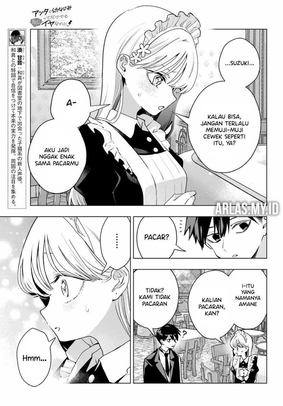 Anta to Osananajimitte dake demo Iyananoni! ~Zekkou kara Hajimaru S-kyuu Bishoujo to no Gakuen Nariagari Seikatsu~ Chapter 08 Gambar 22