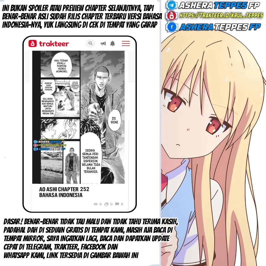 Ao Ashi Chapter 63 Gambar 22