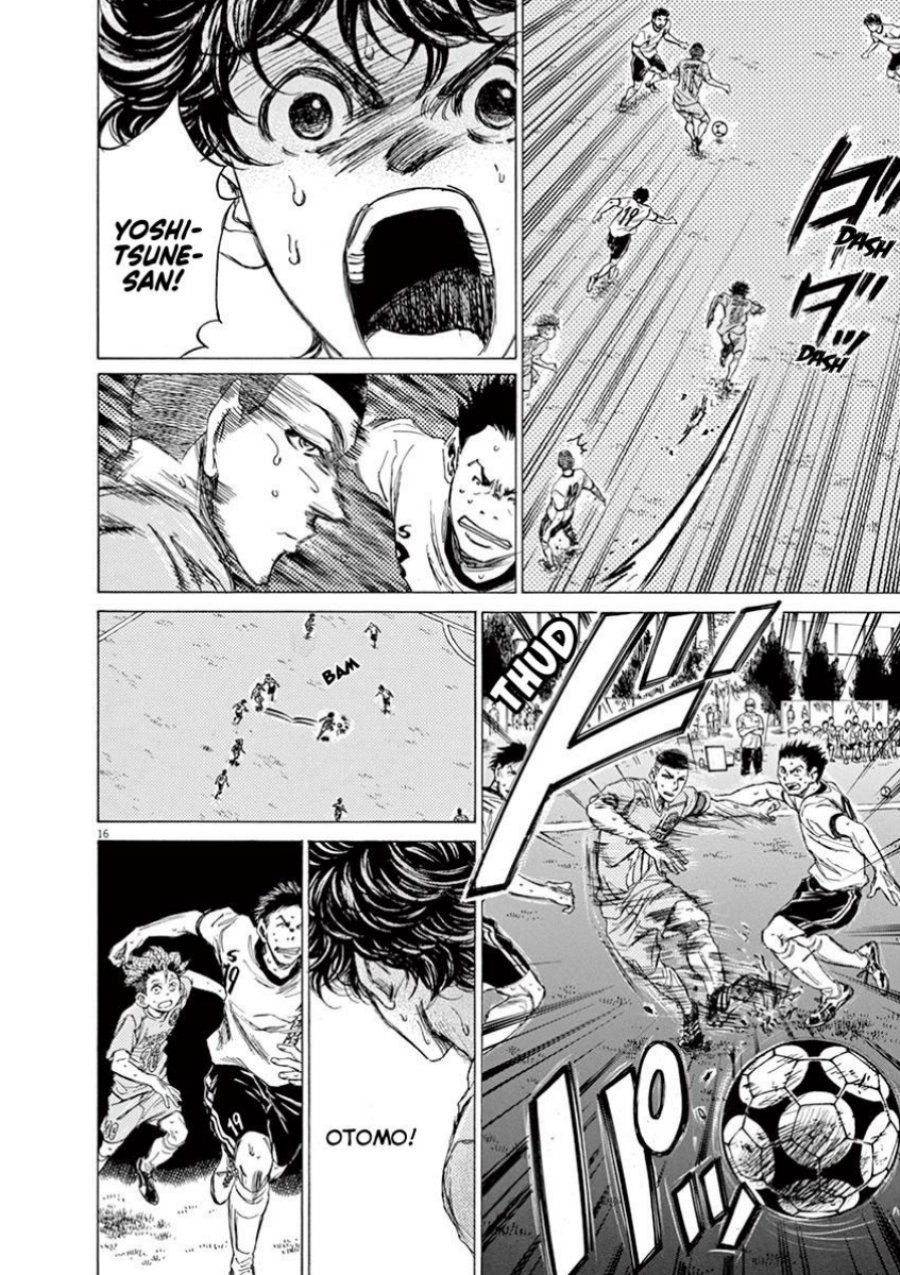 Ao Ashi Chapter 81 Gambar 16