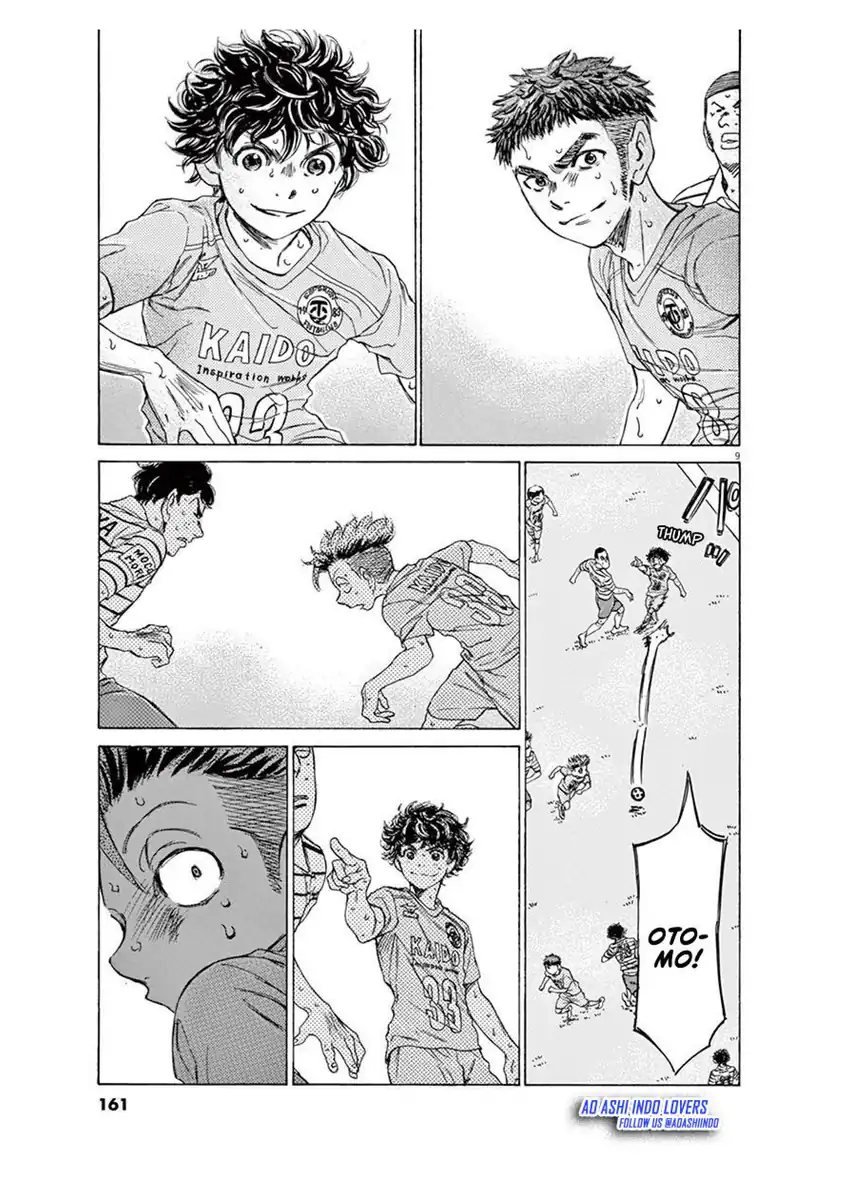 Ao Ashi Chapter 103 Gambar 9