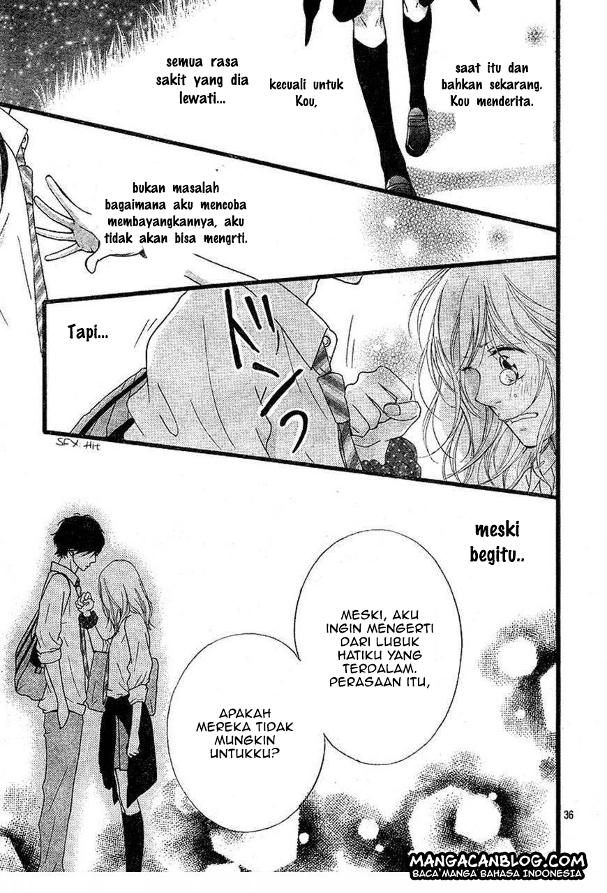 Ao Haru Ride Chapter 13 Gambar 34