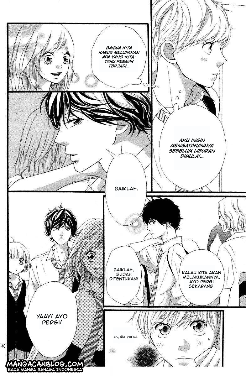 Ao Haru Ride Chapter 14 Gambar 41