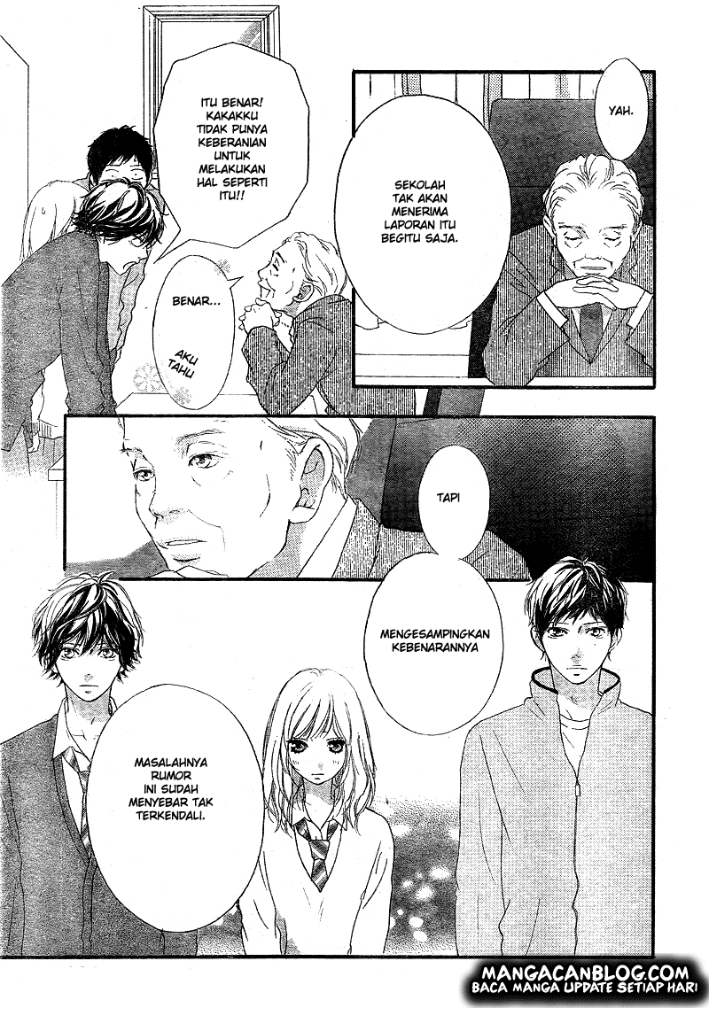 Ao Haru Ride Chapter 26 Gambar 16