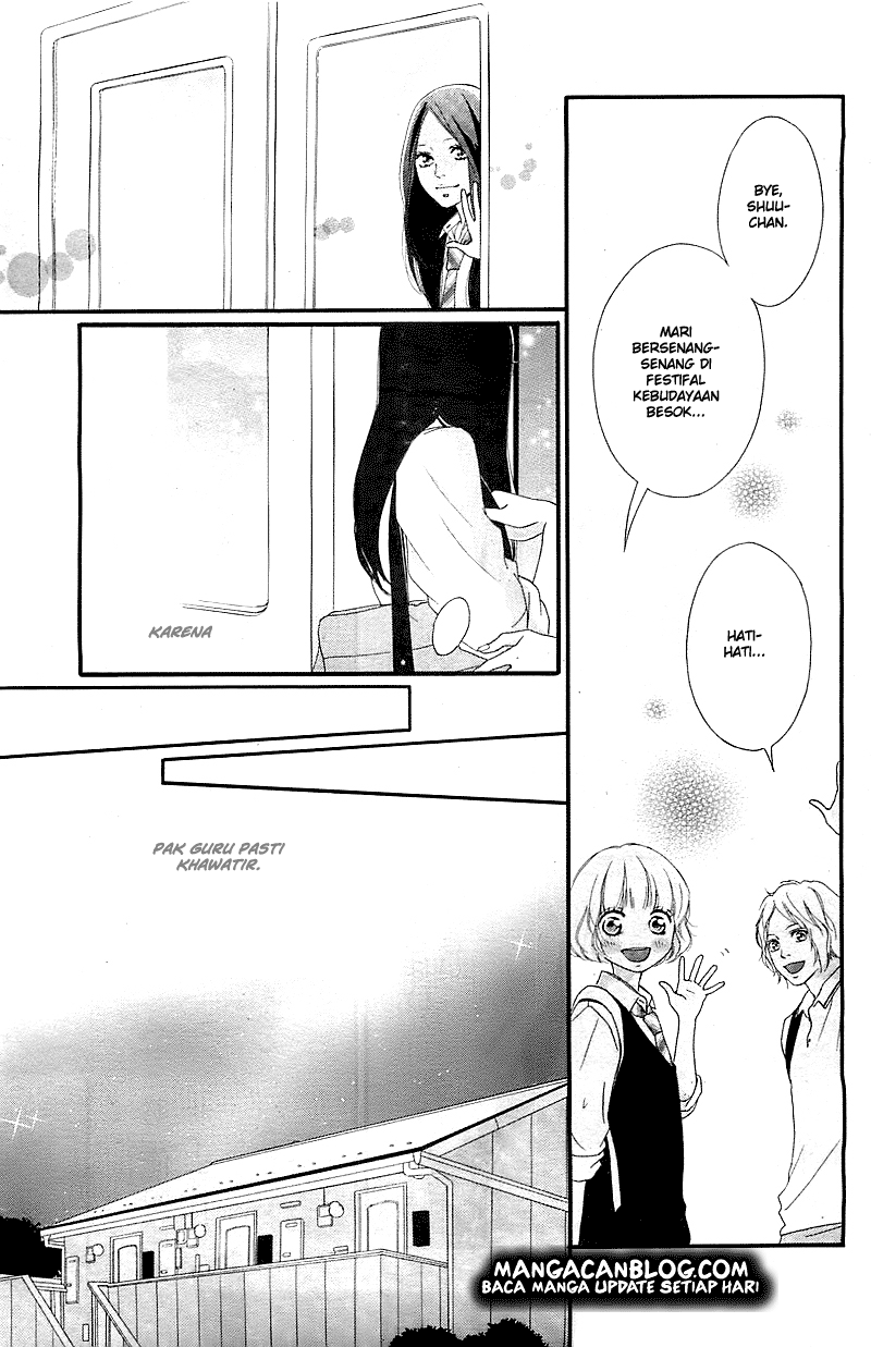 Ao Haru Ride Chapter 27 Gambar 9