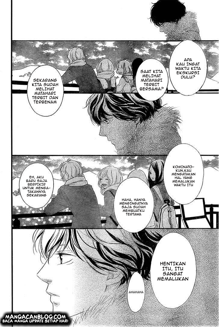 Ao Haru Ride Chapter 38 Gambar 34