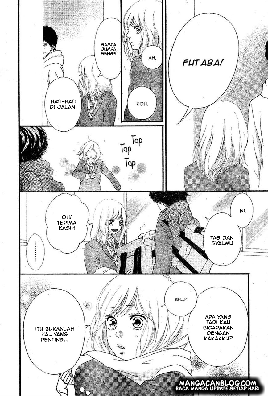 Ao Haru Ride Chapter 48 Gambar 13